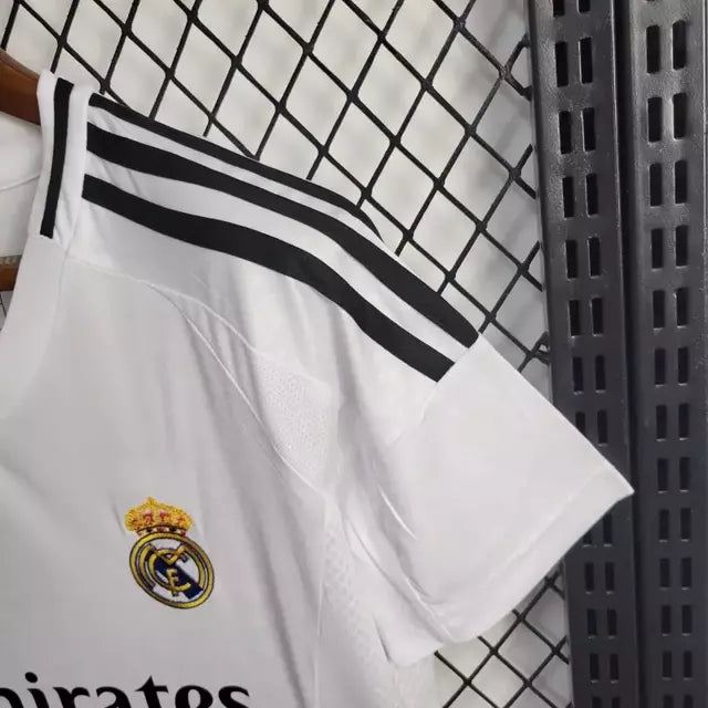 Camisa Real Madrid Home 24/25 s/n° Torcedor Adidas Feminina - Branca