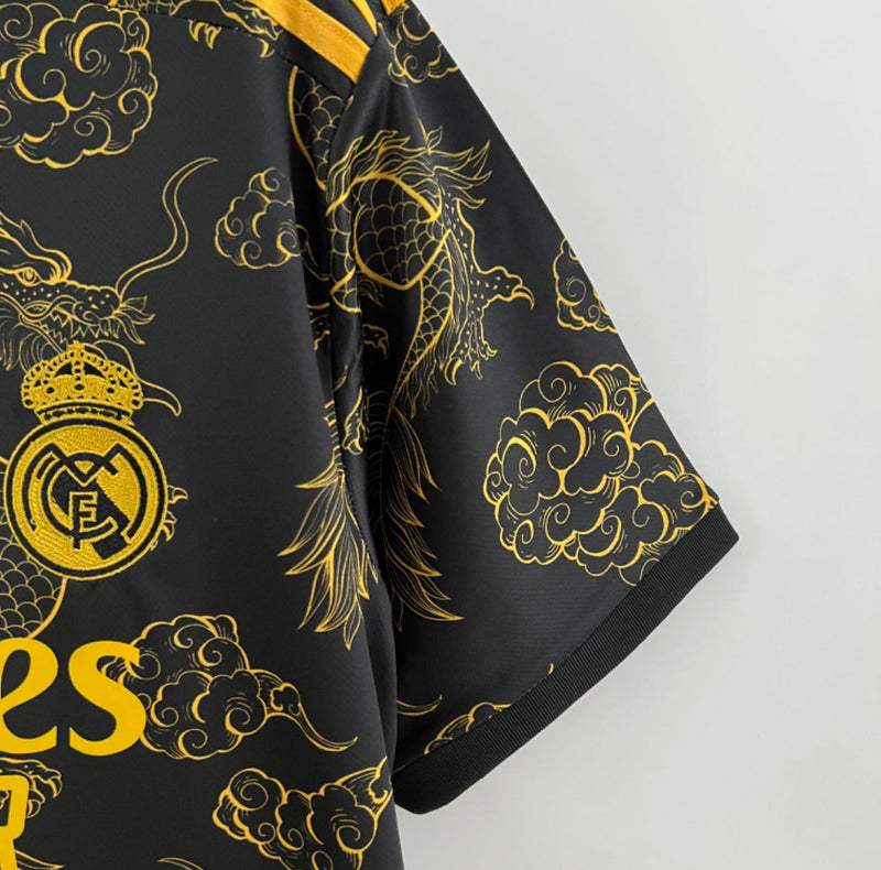 Camisa Edição Especial Real Madrid 23/24 - Gold Dragon