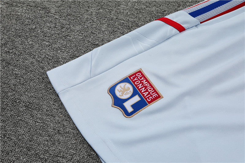 Kit Camisa e Short Olympique Lyonnais 22/23