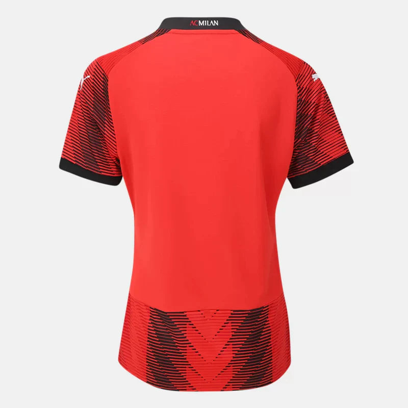 Camisa Milan Home 23/24 s/n° Torcedor Feminina - Vermelha