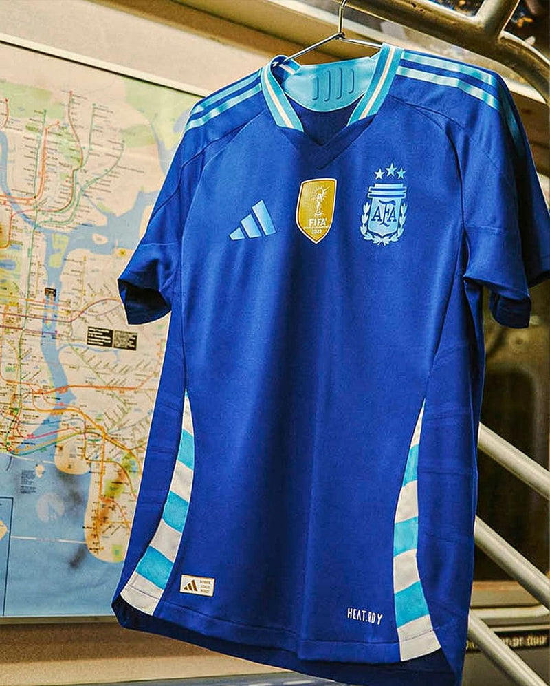 Camisa Argentina Away 2024/25 Patch de Campeão + Brinde Surpresa