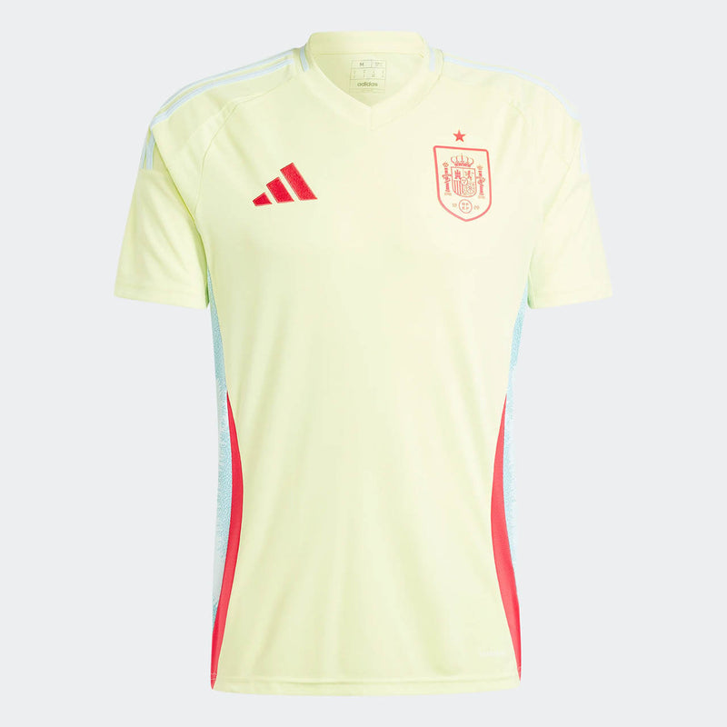 Camisa Espanha Away 24/25 s/n° Torcedor Adidas Masculino - Amarelo