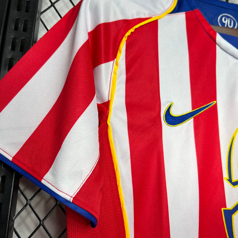 Camisa Retro Atlético de Madrid 2004/2005 Home Homem Aranha