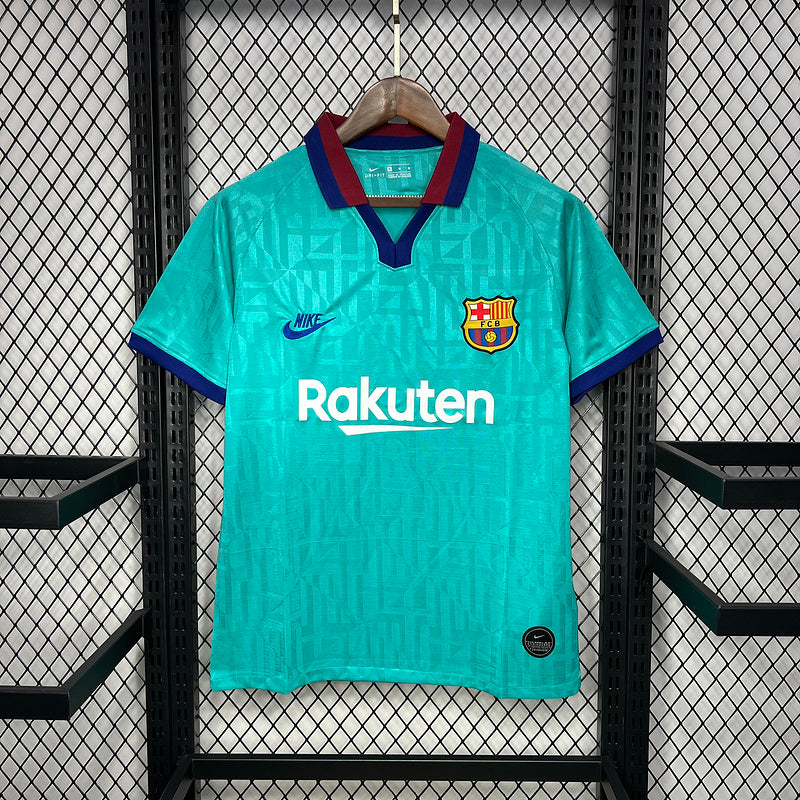 Camisa Retro Barcelona 2019/2020 Third Azul