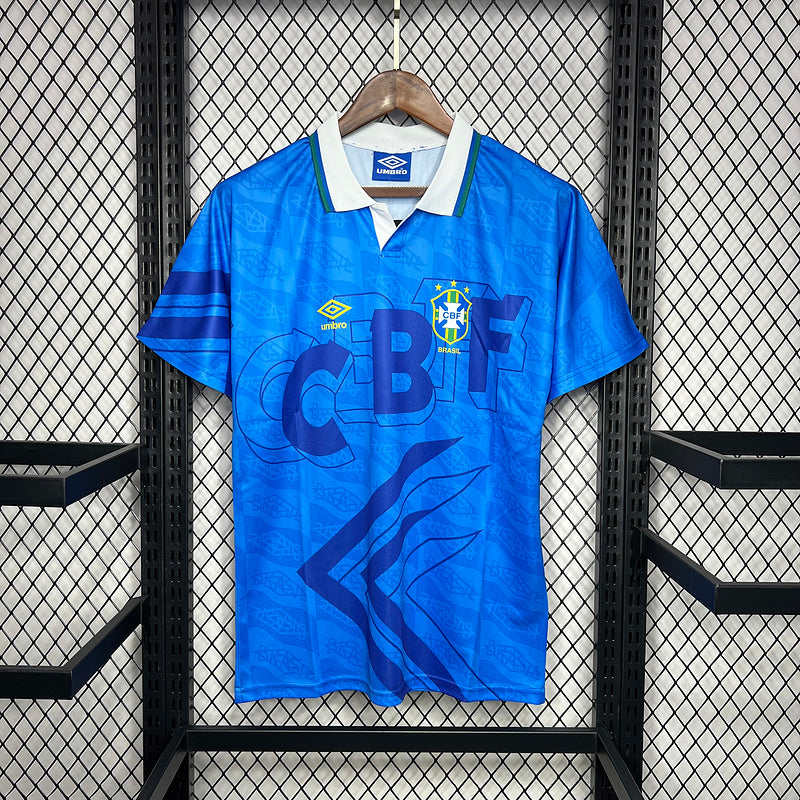 Camisa Retro Brasil 1991/1993 Away Azul