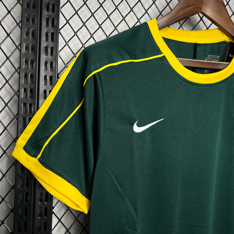 Camisa Retro Brasil 1998 Goleiro Verde