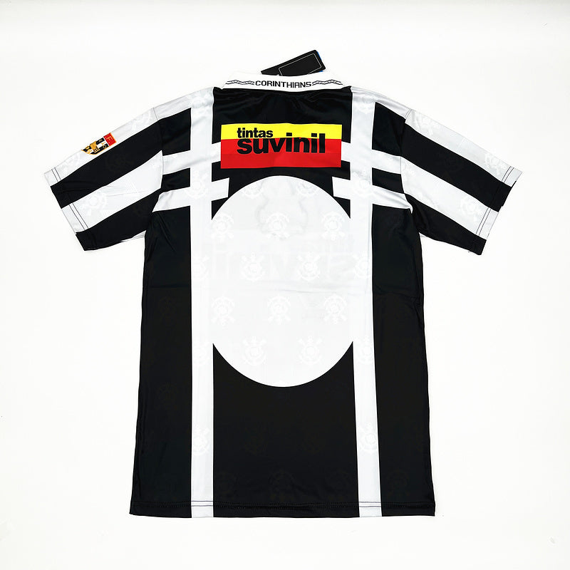 Camisa Retro Corinthians 1992 Third Preto e Branco