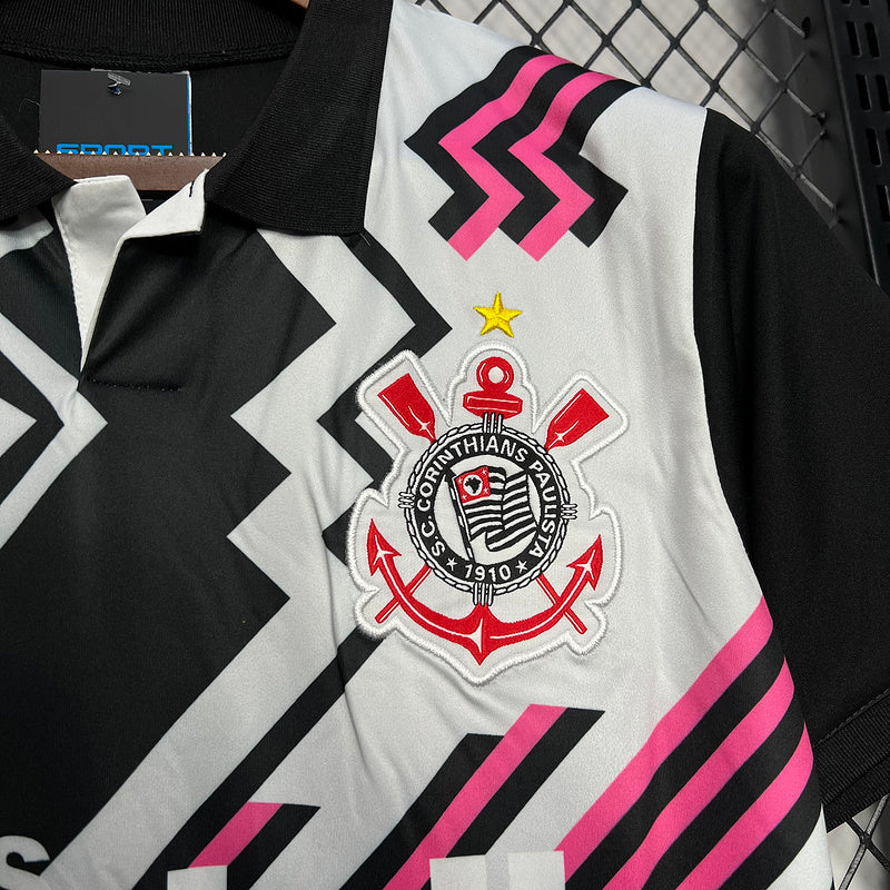 Camisa Retro Corinthians 1995 Goleiro Preto