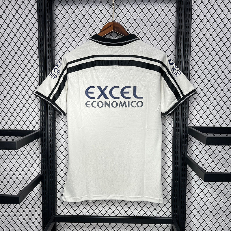 Camisa Retro Corinthians 1998 Away II Preto e Branco