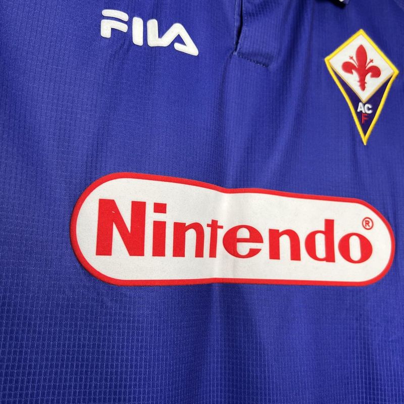 Camisa Retro Fiorentina 1998/1999 Roxo