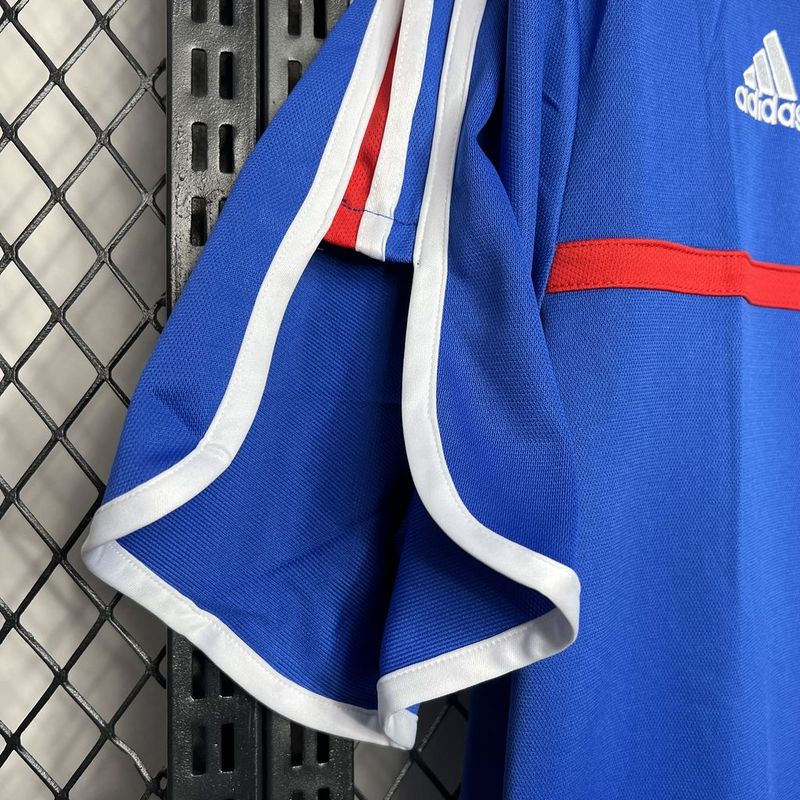 Camisa Retro França 2000 Home Azul