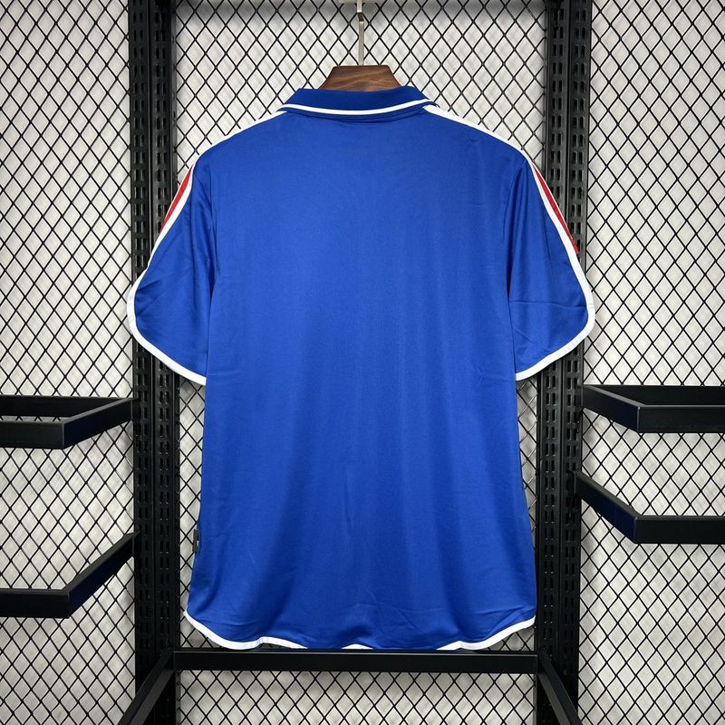 Camisa Retro França 2000 Home Azul