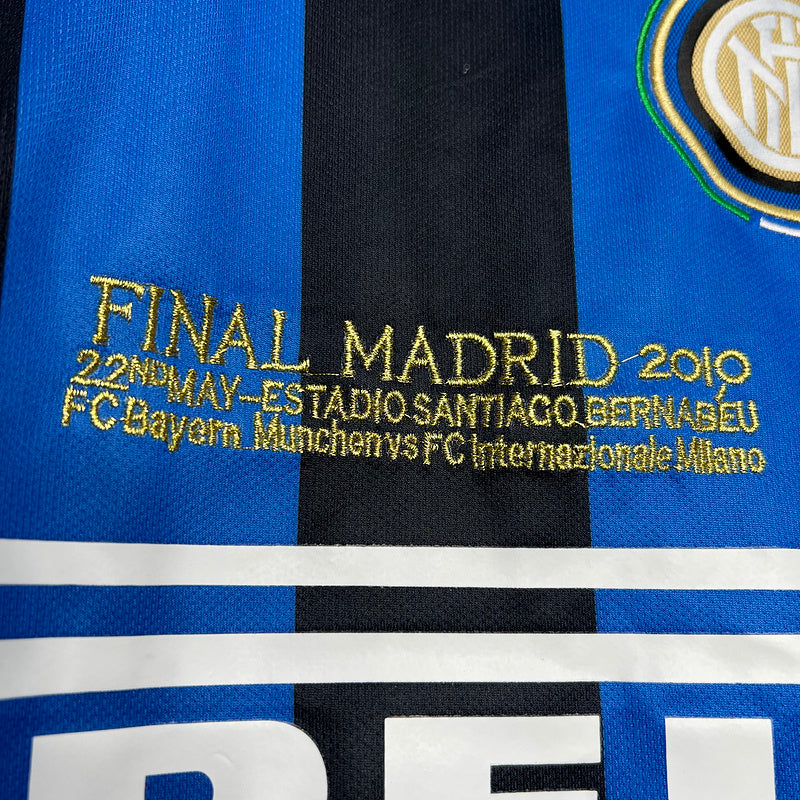 Camisa Retro Inter de Milão 2009/2010 Home Azul