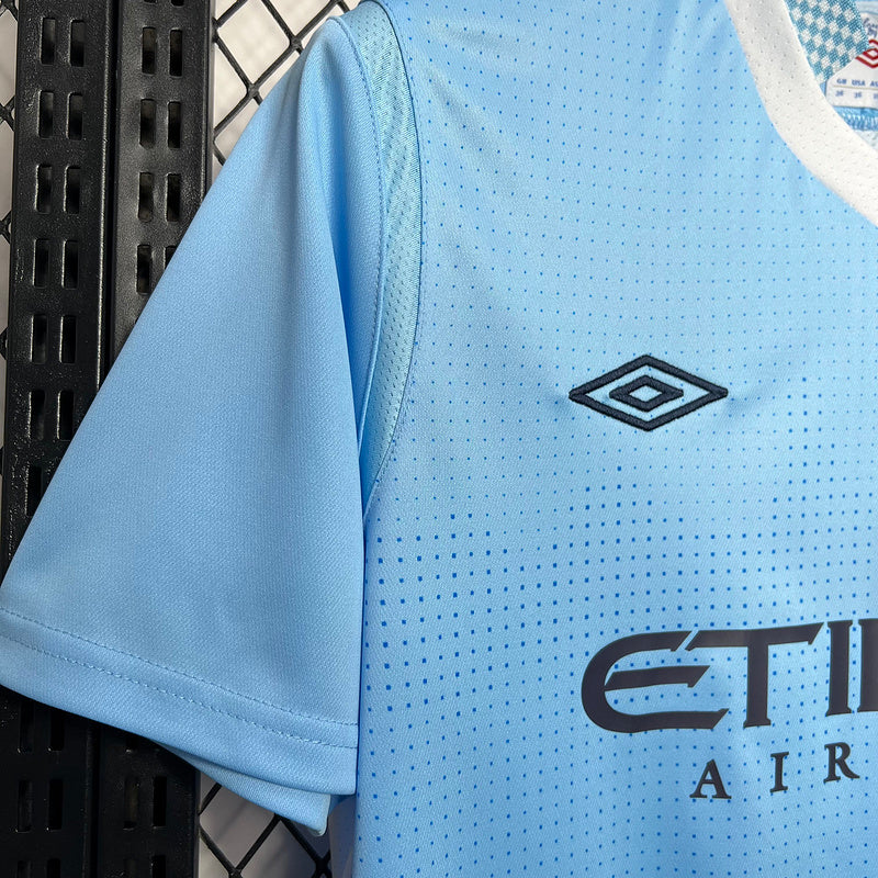 Camisa Retro Manchester City 2011/2012 Home Azul