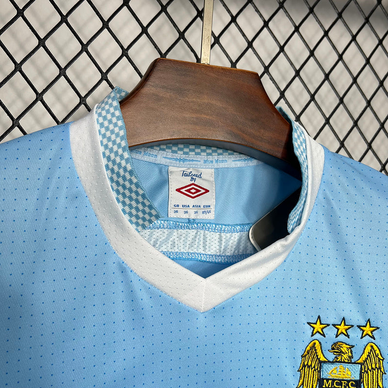 Camisa Retro Manchester City 2011/2012 Home Azul