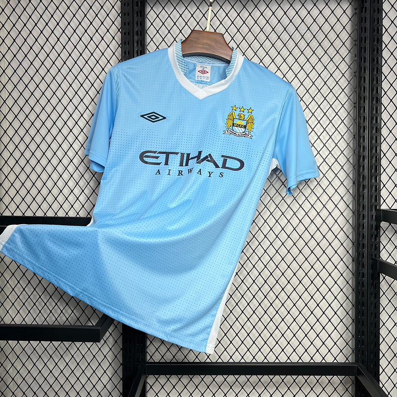 Camisa Retro Manchester City 2011/2012 Home Azul