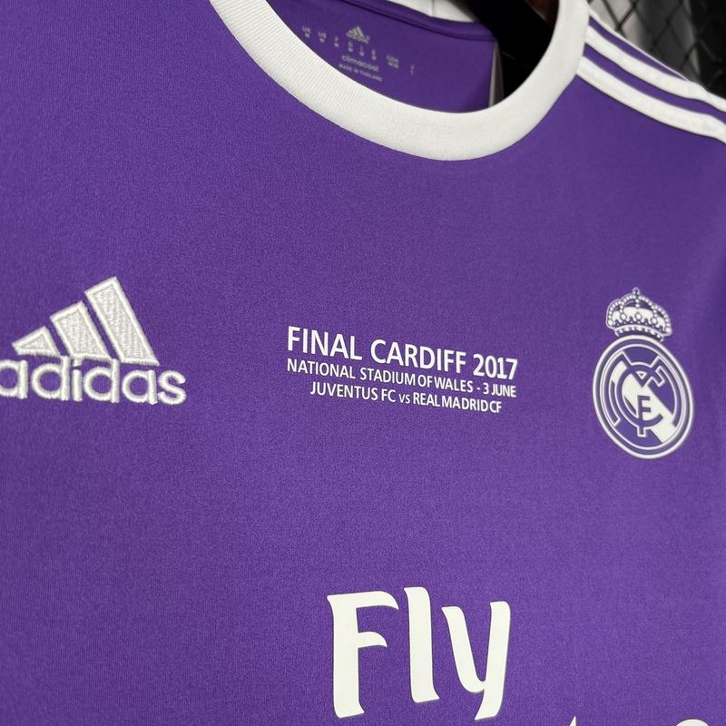 Camisa Retro Real Madrid 2016/2017 Away Roxo