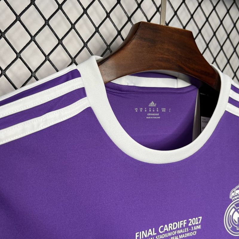 Camisa Retro Real Madrid 2016/2017 Away Roxo