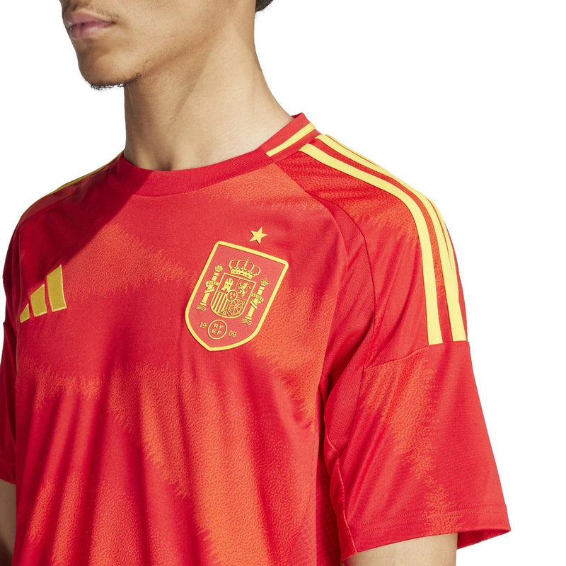 Camisa Espanha Home 24/25 s/n° Torcedor Adidas Masculino - Vermelho