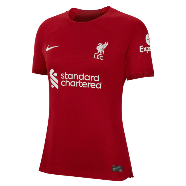 Camisa Liverpool Home 22/23 s/n° Torcedor Nike Feminina - Vermelha