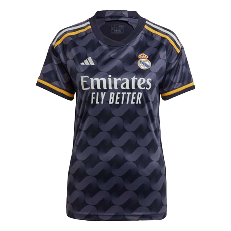 Camisa Real Madrid Away 23/24 s/n° Torcedor Adidas Feminina - Preta