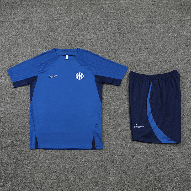 Kit Camisa e Short Inter de Milão 22/23