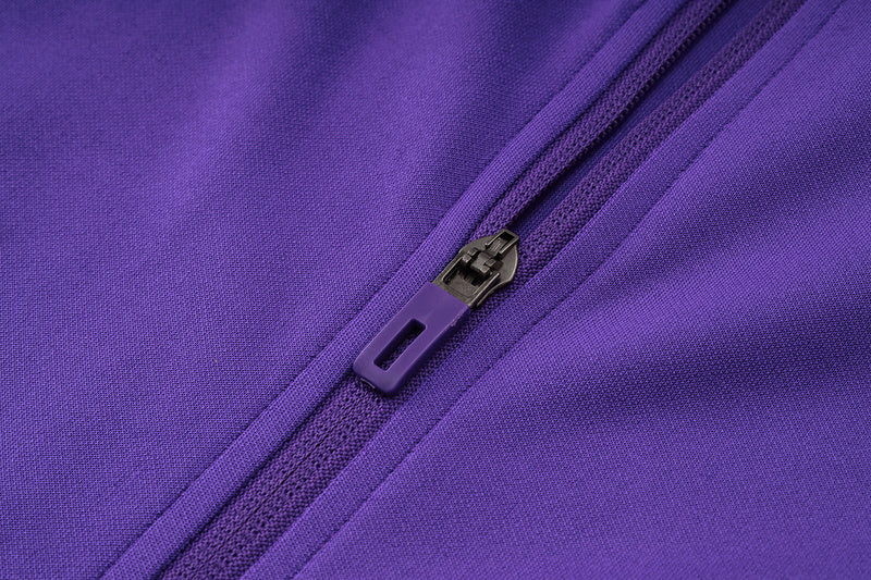 Conjunto de Treino Real Madrid 23/24 Roxo - Blusa e Calça