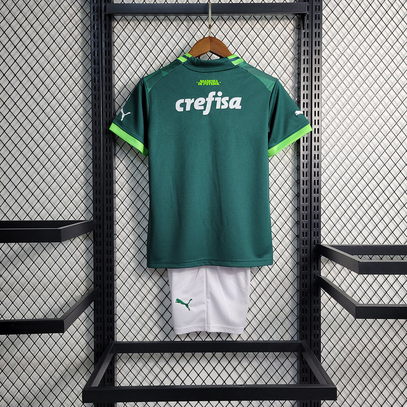 Kit Infantil Palmeiras 23/24 Home - Verde