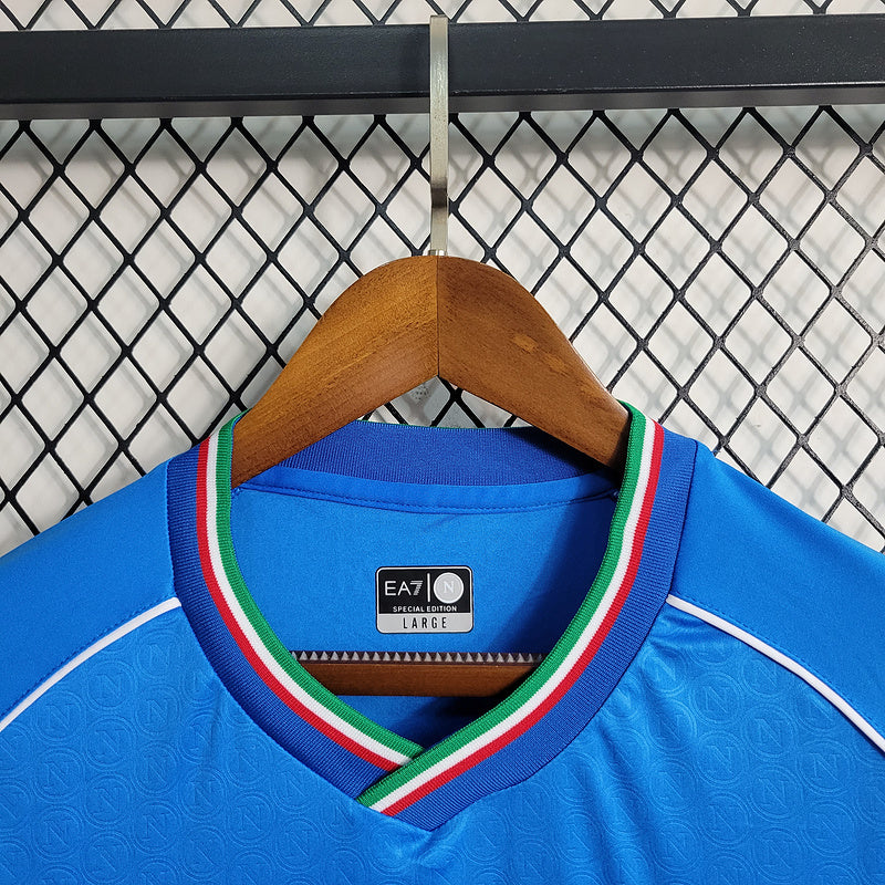 Camisa Napoli Home I 23/24 - - Azul