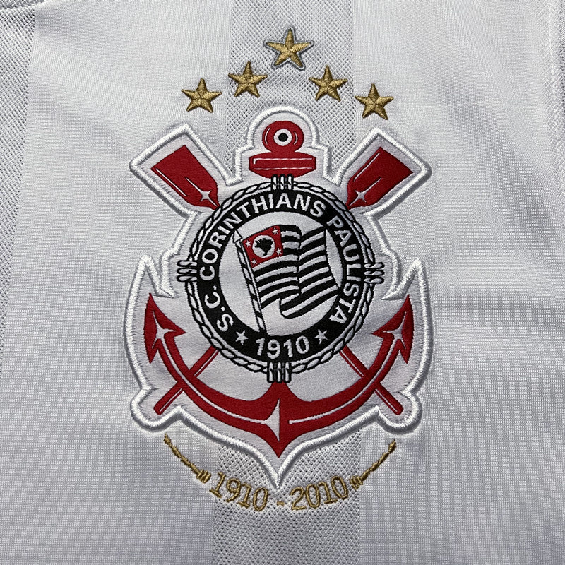 Camisa Retro Corinthians 2010 Home I Branco