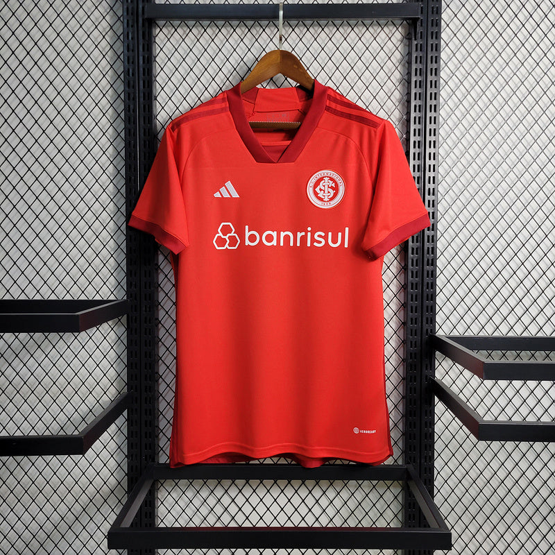 Camisa Internacional I 23/24 Adidas - Vermelho