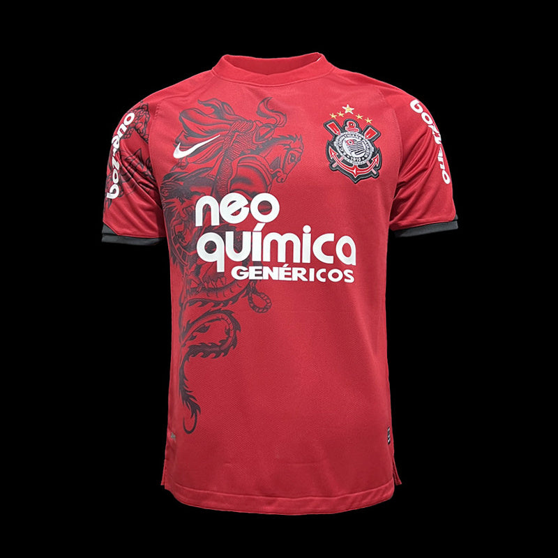 Camisa Retro Corinthians 2011/2012 Away Vermelho