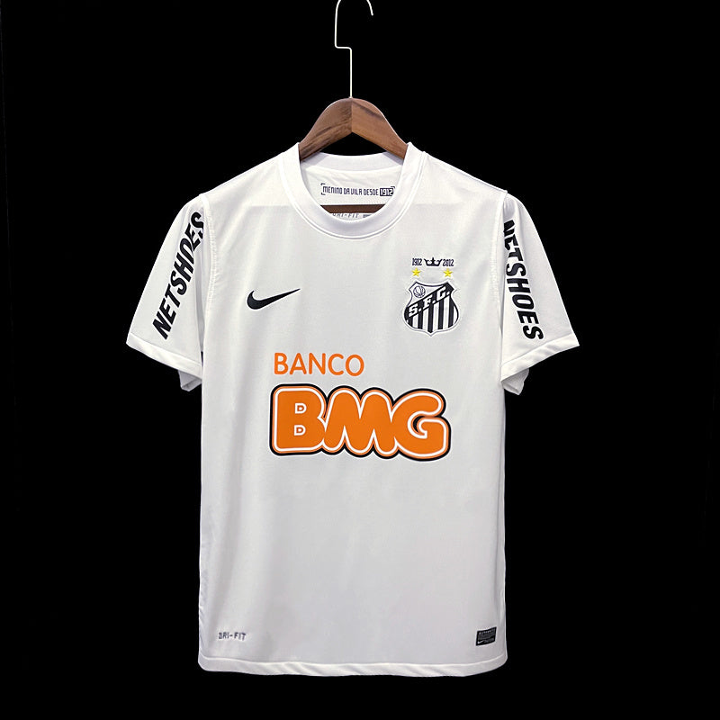 Camisa Retro Santos 2011/2012 Home I Branco