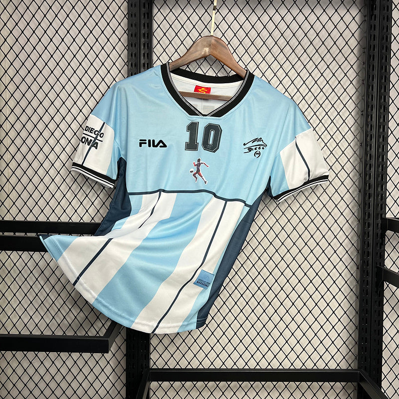 Camisa Retro Argentina 2001 Maradona