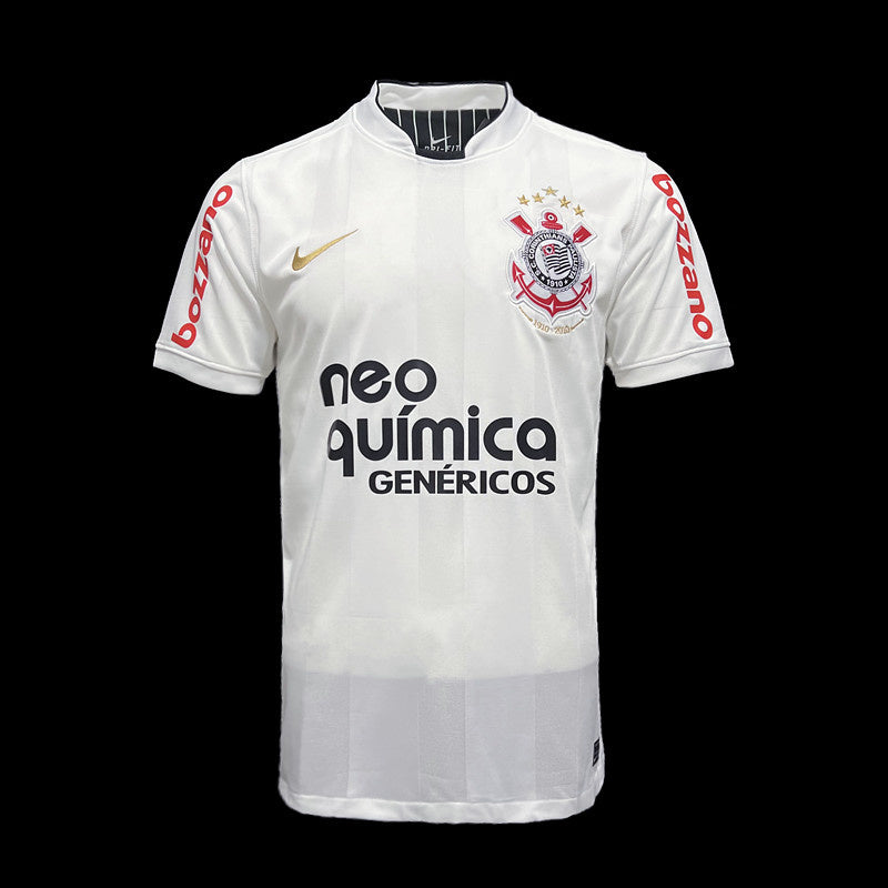 Camisa Retro Corinthians 2010 Home I Branco