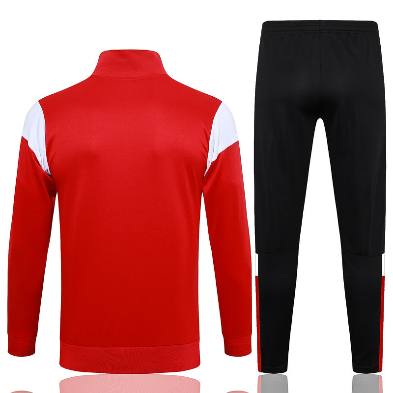 Conjunto de Treino Milan 23/24 Vermelho - Blusa e Calça