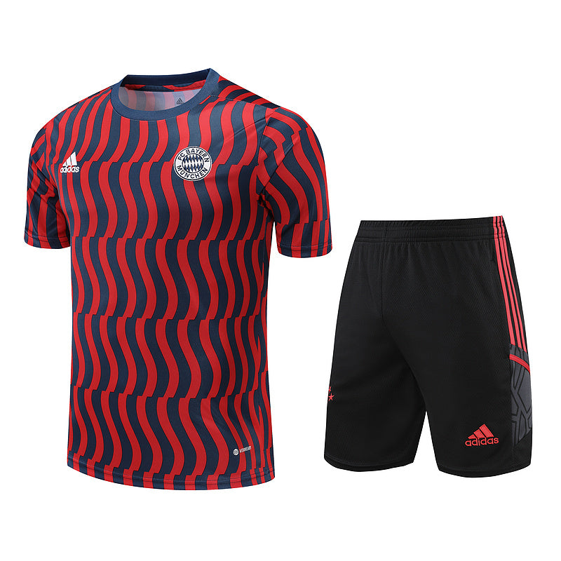 Kit Treino Bayern I 23/24 - Vermelho