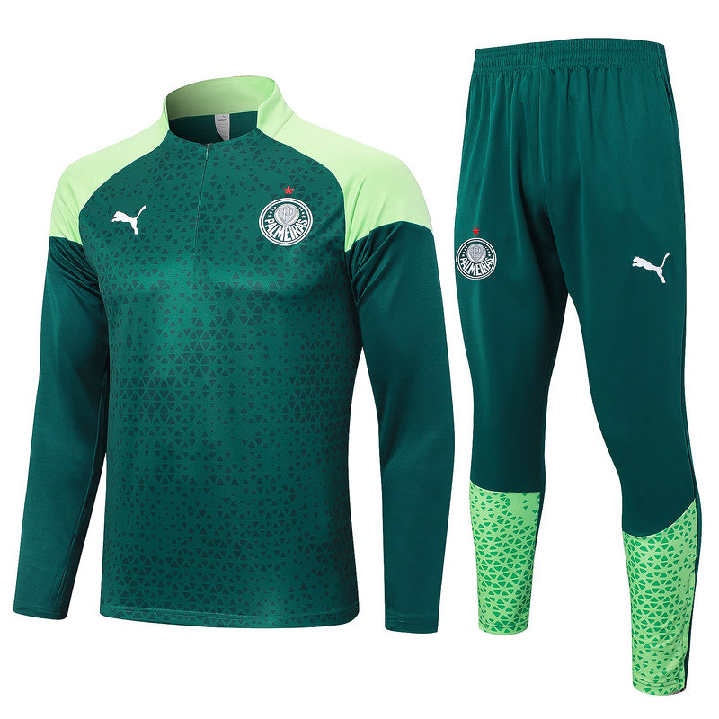 Conjunto de Treino Palmeiras 24/25 Verde - Blusa e Calça