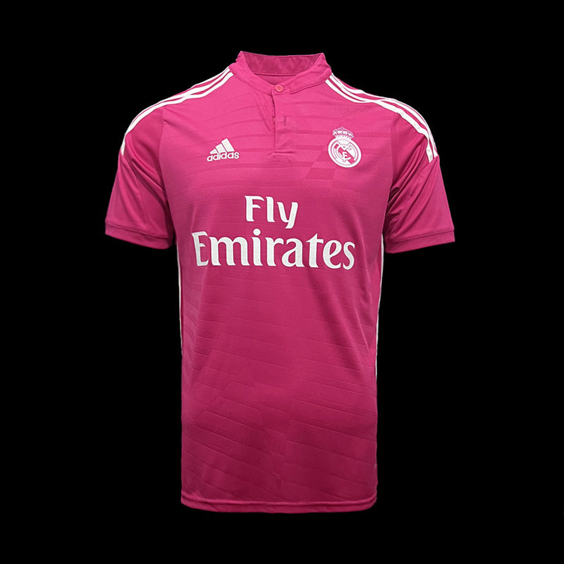 Camisa Retro Real Madrid 2014/2015 Away Rosa