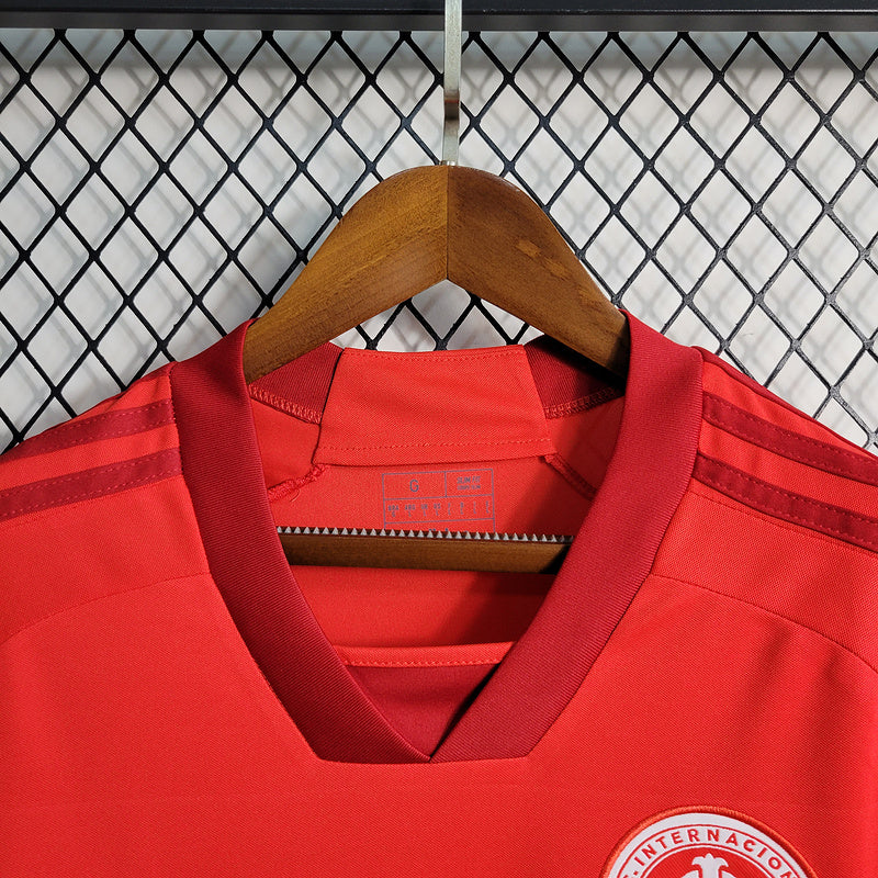 Camisa Internacional I 23/24 Adidas - Vermelho