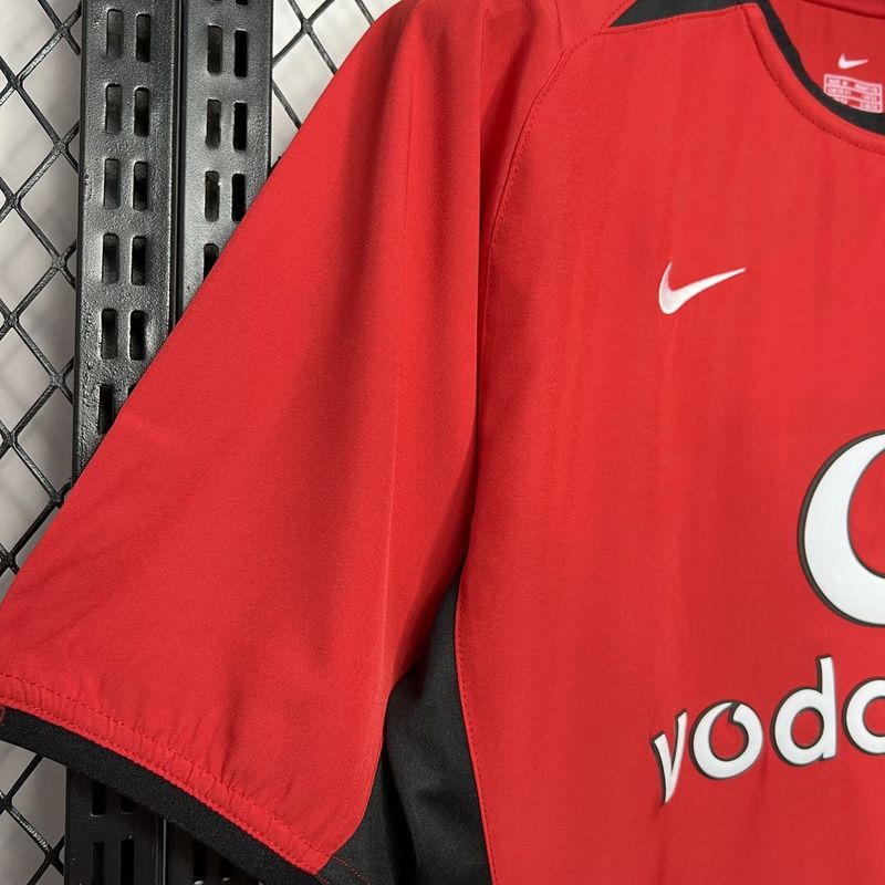 Camisa Retro Manchester United 2002/2004 Home Vermelho