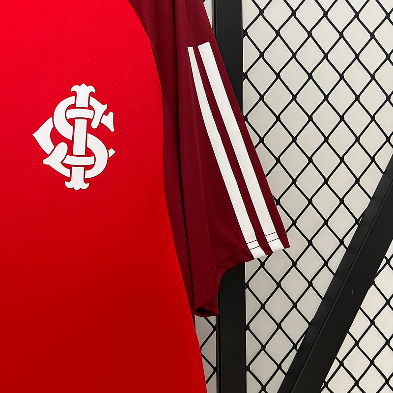 Camisa Internacional Treino 24/25 Adidas - Vermelho