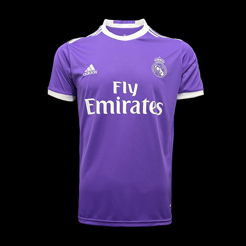 Camisa Retro Real Madrid 2016/2017 Away Roxo