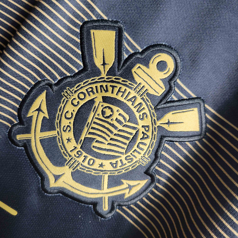 Camisa Corinthians Retro 18/19 Ayrton Senna Away - Preto