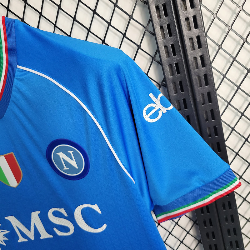 Camisa Napoli Home I 23/24 - - Azul
