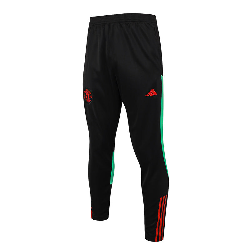 Conjunto de Treino Manchester United 23/24 Preto - Blusa e Calça