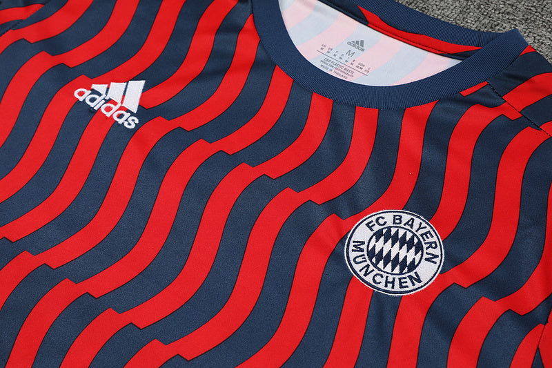 Camiseta Bayern 23/24 - Treino - Vermelho