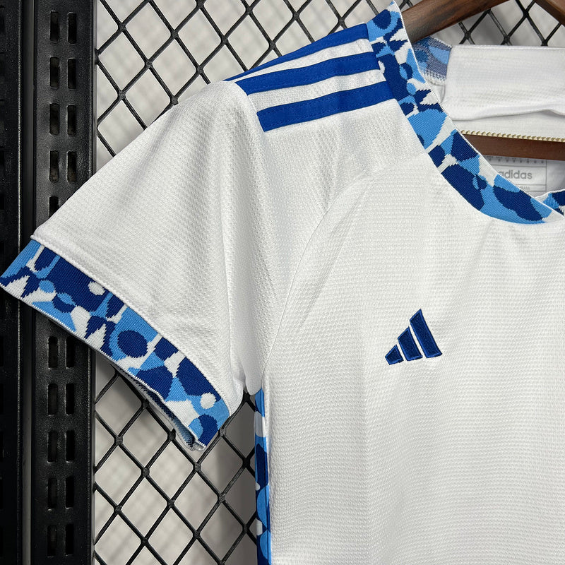 Camisa Feminina Cruzeiro Away II 24/25 Adidas - Branco