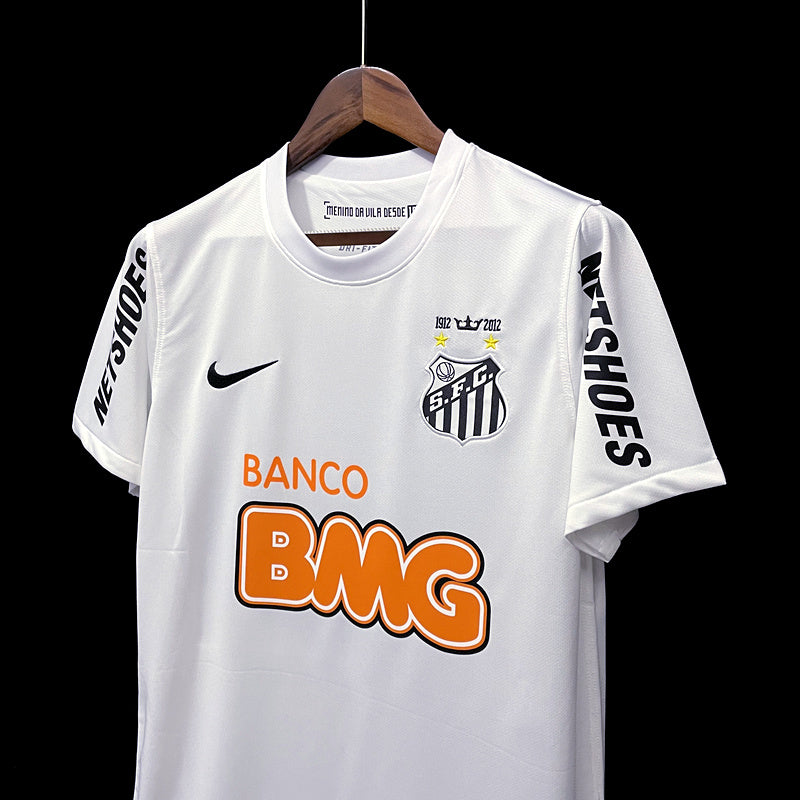 Camisa Retro Santos 2011/2012 Home I Branco