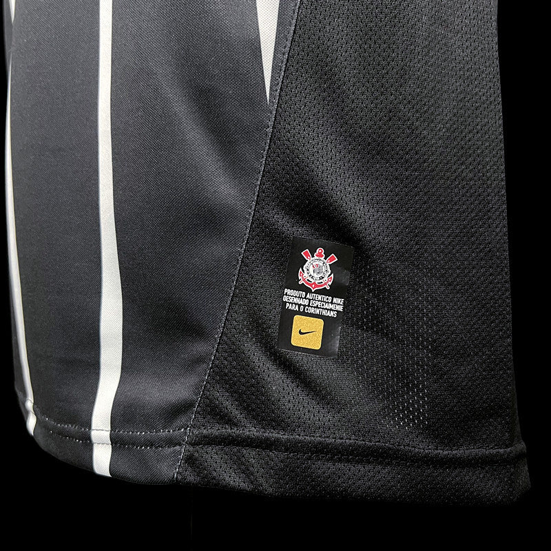 Camisa Retro Corinthians 2004 Away Preto